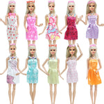 32 Item/Set Ba Doll Bie 11.5 inch Doll Accessories=10 Mix Dress+ 4 Glasses+ 6 Necklaces+2 Handbag+ 10 Shoes Clothes 11.8'' Doll