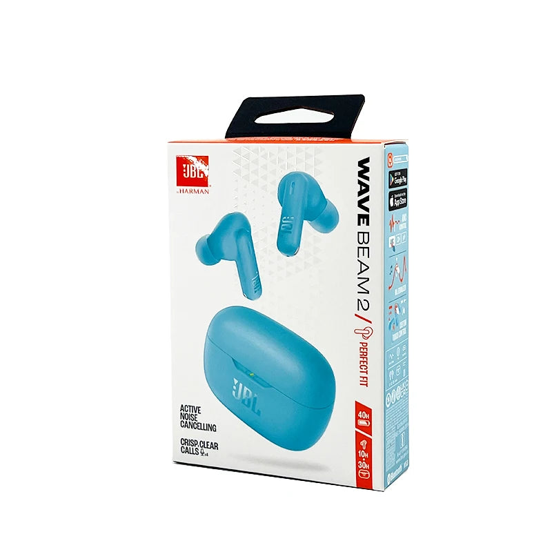 JBL Wave Beam 2 True Wireless Earbuds with Active Noise Cancelling
