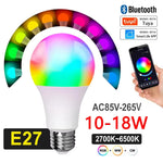Smart WiFi Led Bulb E27 RGB LED Light cozylife APP Dimmable Lightbulbs Works With Alexa Google Home Voice Control Magic LED Lamp
