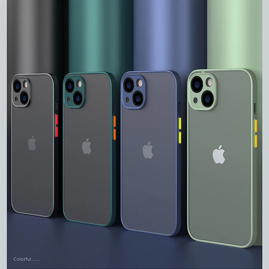 New Armor Bumper Shockproof Phone Case For Apple iPhone 17 Pro Max iphone17 Pro Max 17Pro 17 Air Silicone Hard Cover Capa