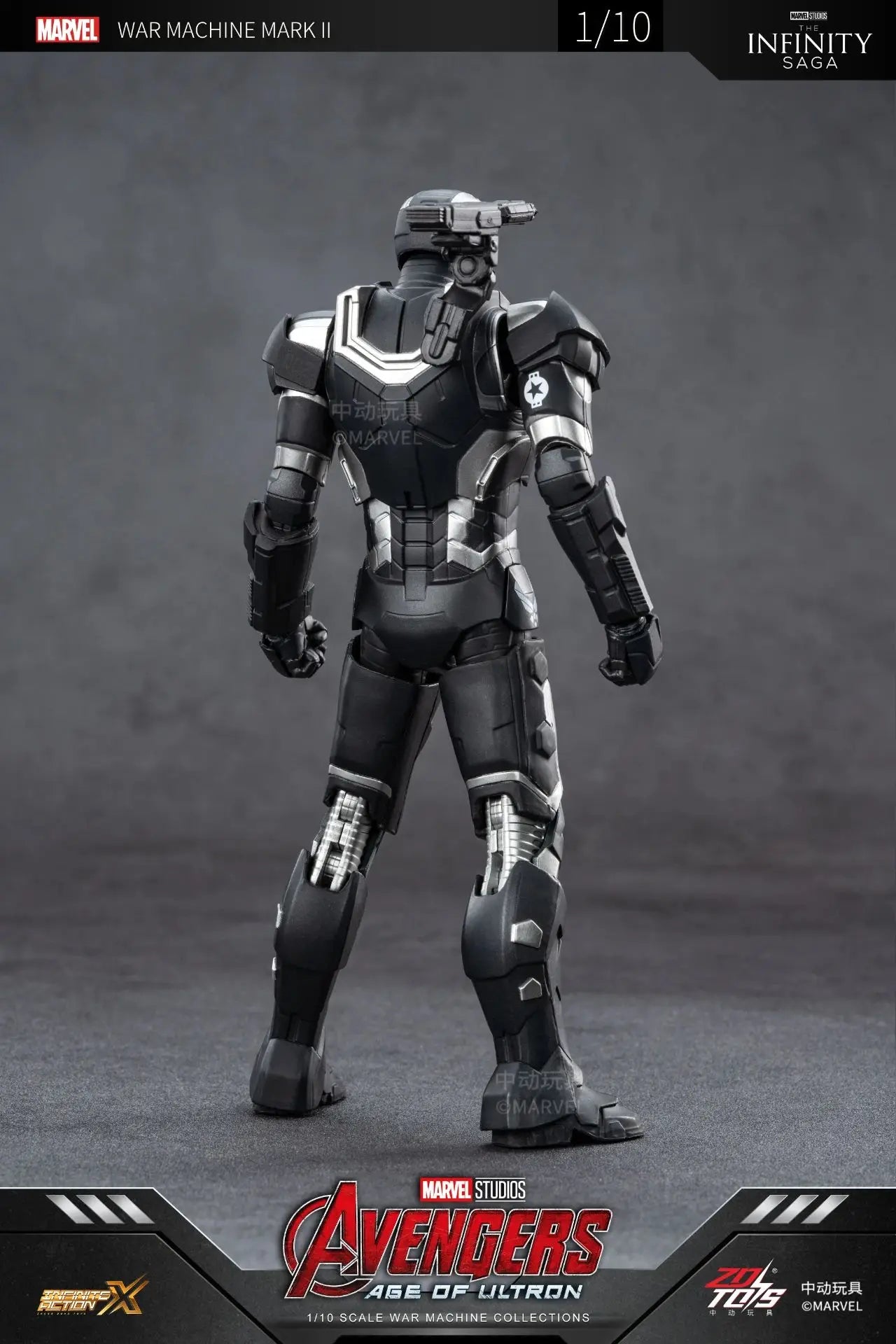 ZD Toys Iron Man MK15 MK16 War Machine MK2 Action Figure Iron Man Mk47 MK35 Red Snapper 1/10 Scale Iron Man Collections Gift