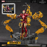 New Marvel Iron Man Mark Iv Action Figure Toy Gift For Boys Joint Movement Steel Man Model Collectible Toys & Hobbies