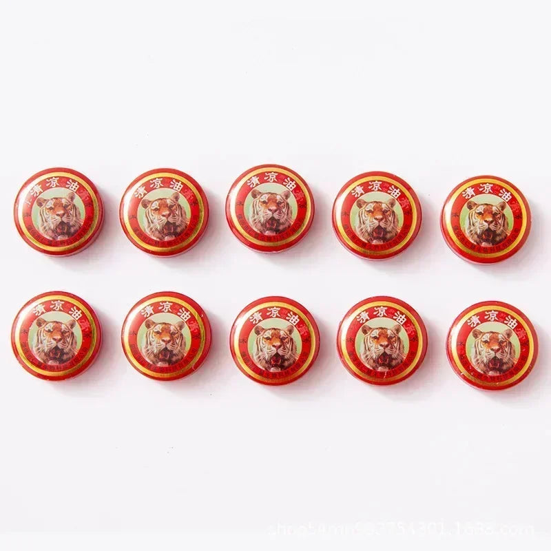 Natuurlijke etherische olie van tijgerbalsem – Kruidenverlichting bij verkoudheid, hoofdpijn, duizeligheid en spierpijn – Unisex vaste balsemzalf met aromatherapiegeur – 100% natuurlijke kruidenformule