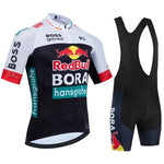 Red Bull Bicycle Clothing Jersey Cycling Uniforms for Men Jacket Team Set Bike Man Sports Bicycles Men's Cycling Suit Road Bikes