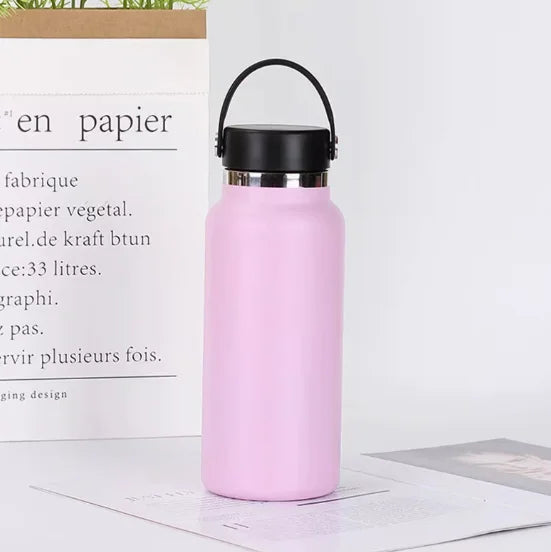 32oz/40oz stainless steel insulated mugs with handle and lid. Popular vacuum - insulated and leak - proof mugs with soft lids.