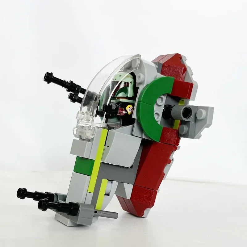 New Mini Star Ship Building Blocks Toy Micro X-Wing Fighter & Space Model Brick Set DIY Interlocking Construction Kit for Kids