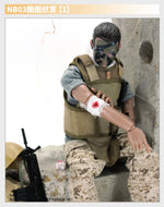 1/6 Action Figure Military Army 30cm Combat Swat Police Soldier With Gun Forces Model Toys