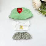 For 17cm 3.0 Ropa Labubu V1 V2 V3 outfit clothes Time to chill doll clothes for labubu II Doll cute clothes