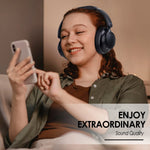 Siindoo New JH-ANC630 Active Noise Cancelling Wireless Headphones Over Ear Bluetooth earphones with Mic 70H Playtime Clear Calls