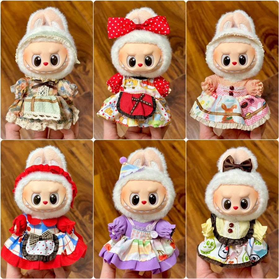 Labubu Accessories Clothes Designer Suitable for V1 V2 V3 Labubu Pendants Cute Personality Fashion Birthday Gift