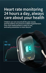 4G Elderly Smart Watch GPS Tracker Video Call SOS Heart Rate Monitoring IOS Android GPS+WIFI+LBS Positioning Smart Clock FA66S