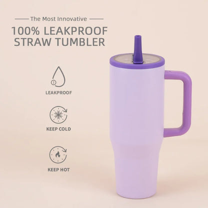 40 Oz Vacuum Flask Cup Thermos water Bottle Thermal Mug Large Capacity Stainless Steel Cold and Hot Tumbler Travel Car coffee