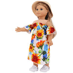 7 CM Doll Shoes Sandal For 43 CM Born Baby Doll Clothes Accessories 18 Inch American Doll Girl‘s Toys Our Generation Gift