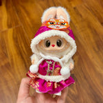 【Only Clothes】Mini Doll'S Clothes Outfit Accessories for Ropa Labubu and 10cm Cotton Doll Baby Replacement Clothes Clothing Gift