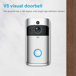 V5 pro WIFI Wireless Smart Doorbell Night VisionVoice Video Intercom Doorbell PIR Motion Detection Security Door Phone Camera