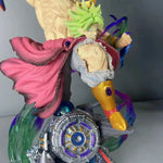 Broli Vs Goku Anime Figure Dragon Ball Broli 28cm Figurine Pvc Statue Model Doll Desk Decoration Collectible Toys Christmas Gift