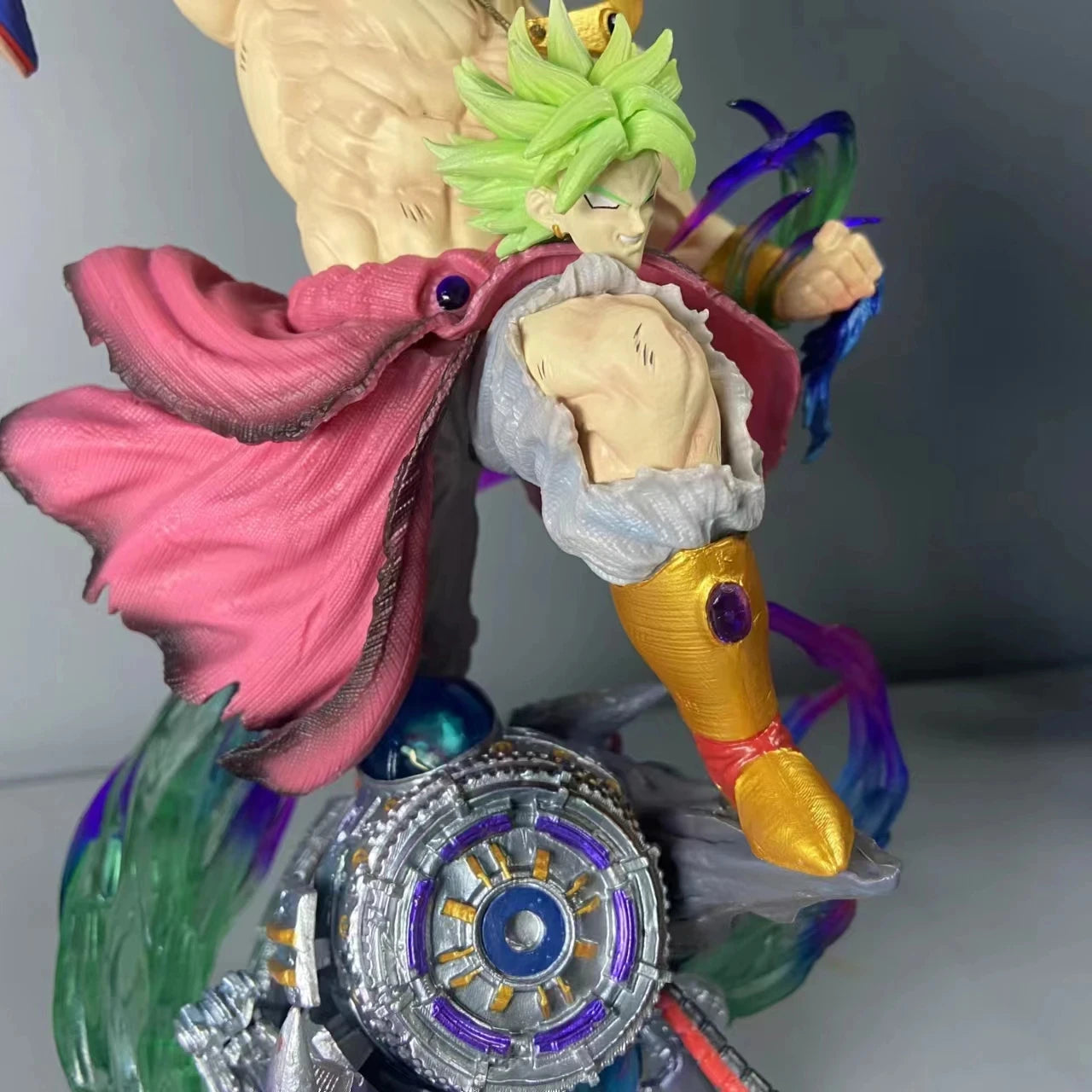 Broli Vs Goku Anime Figure Dragon Ball Broli 28cm Figurine Pvc Statue Model Doll Desk Decoration Collectible Toys Christmas Gift