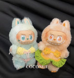 Lovely Bikini Bib Headband For Labubu 3.0 Big Into Energy Series Swimsuit Labubu Sexy Bikini Set Labubu Clothes