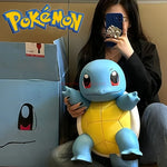 2025 Hot Pokemon Pikachu Doll Model Large Figure Charmander Eevee Porkby Squirtle Ornament Figurine Younth Toys Collects Gifts