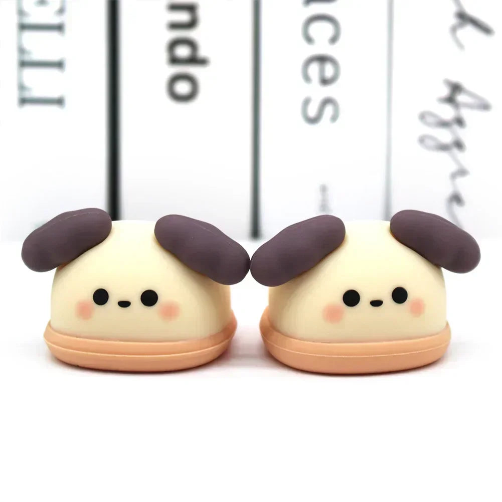 Slipper Shoes Macaron Style 17cm Labubu V2 V1 Doll Shoes Capybara Casual Sandal Dolls Accessories DIY Doll Toys