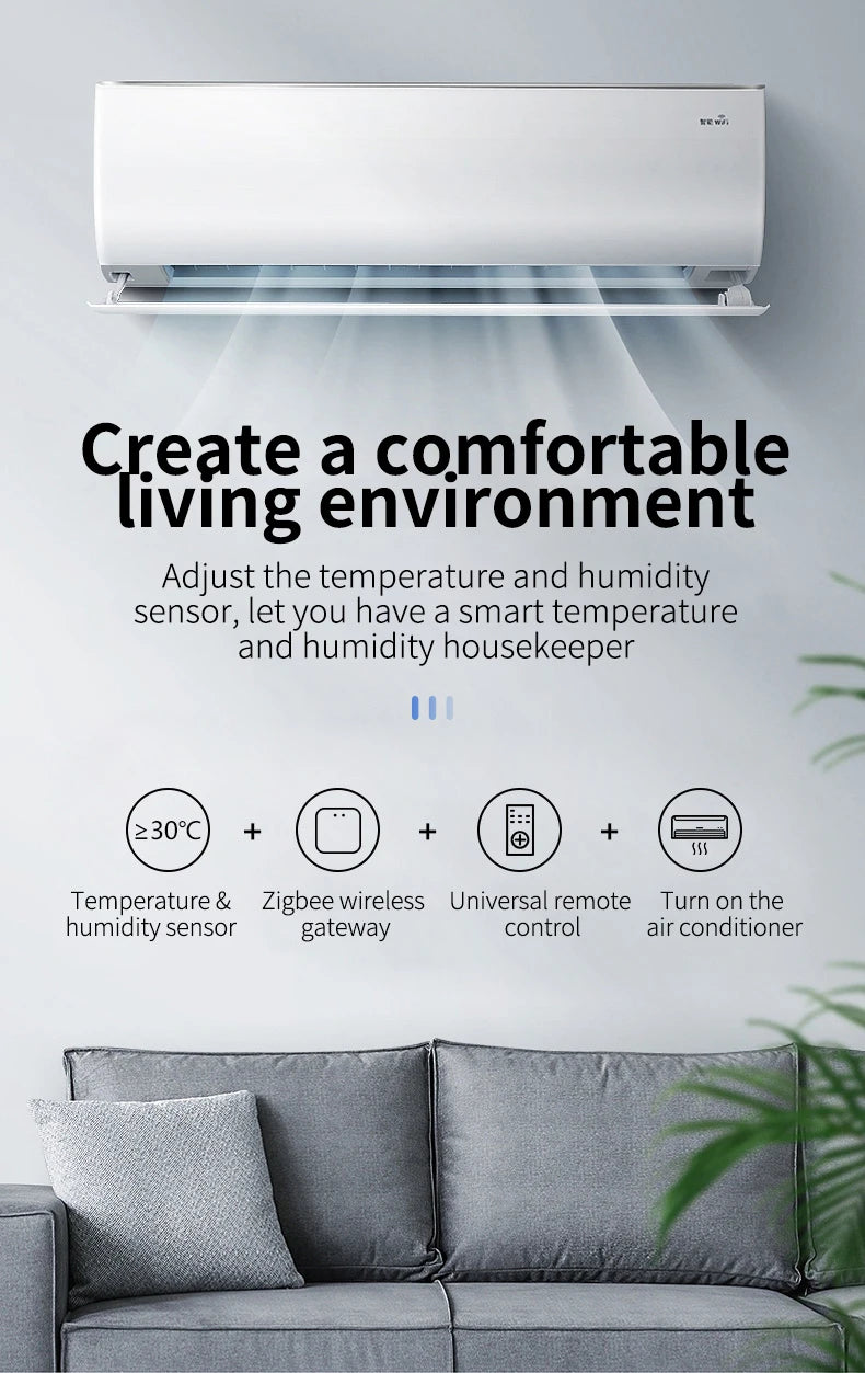 Smart Gateway Hub Multi-model Smart Home Bridge WiFi Bluetooth ZigBee APP Wireless Remote Control Alexa Google