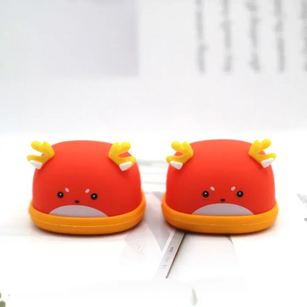 Slipper Shoes Macaron Style 17cm Labubu V2 V1 Doll Shoes Capybara Casual Sandal Dolls Accessories DIY Doll Toys