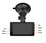 4K+2K Front and Rear Dash Cam Built-in WiFi 3 Inch IPS Car Video Camera WDR Night Vision G-Sensor 24H Parking Mode APP Control