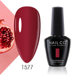 NAILCO 15ml Top Coat And Base Coat Art Design Gel Nail Polish Top Base Coat UV LED Soak Off Gel Nail Varnish