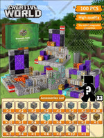 Magnetic Building Blocks Mine World Magnet Cube Set for Boy Girl Kid Age 3+ DIY Model Children STEM Educational Sensory Toy