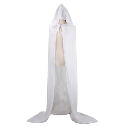 Christmas  Grim Reaper Cloak Velvet long Hooded Unisex cape for  Devil Witch Wizard Halloween Christmas Cosplay cloak