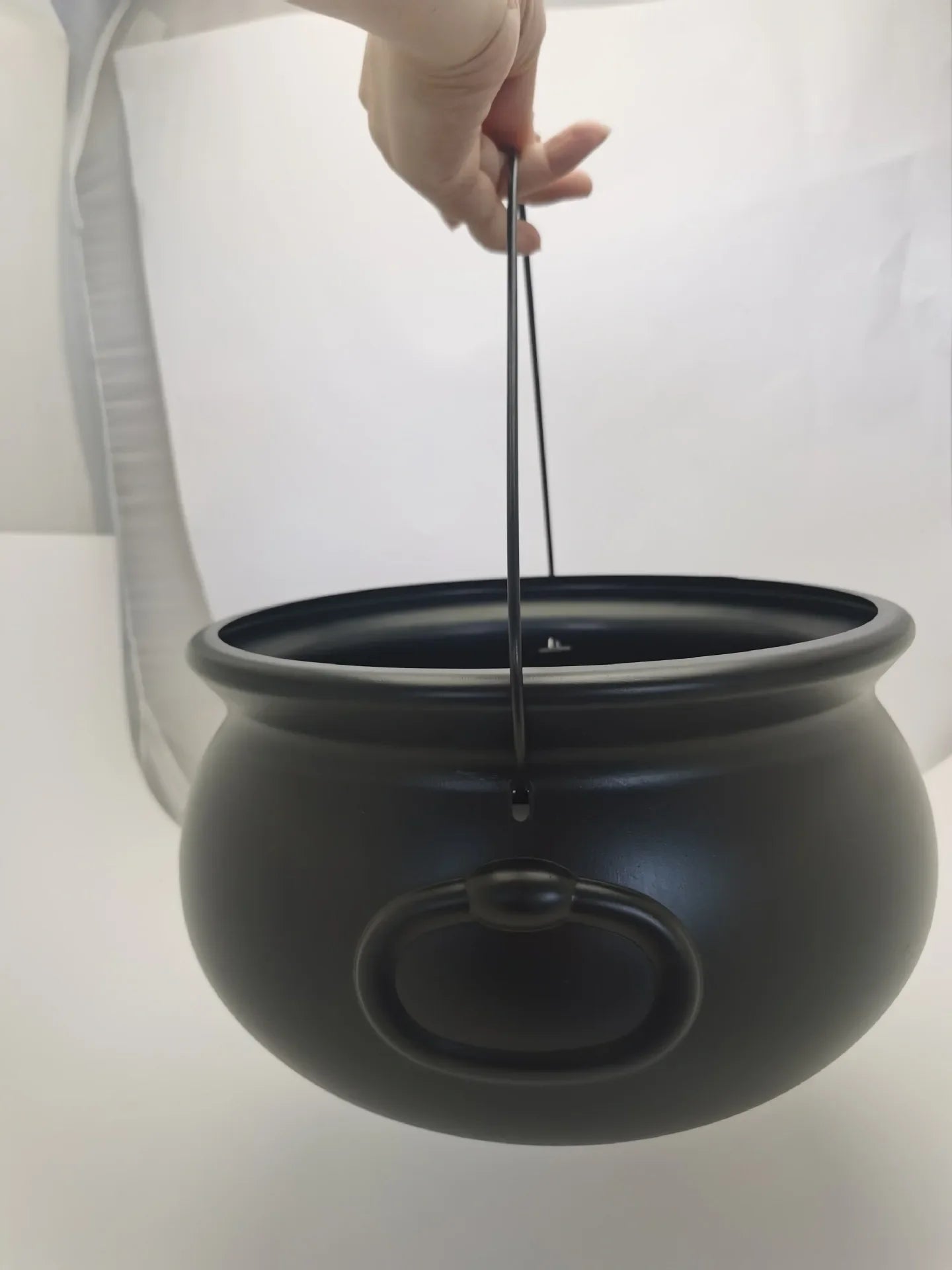 Large Wizard Witch Cauldron Decoration Prop Halloween Irish Parties Table Centerpieces Candy Holder Table Halloween Decorations