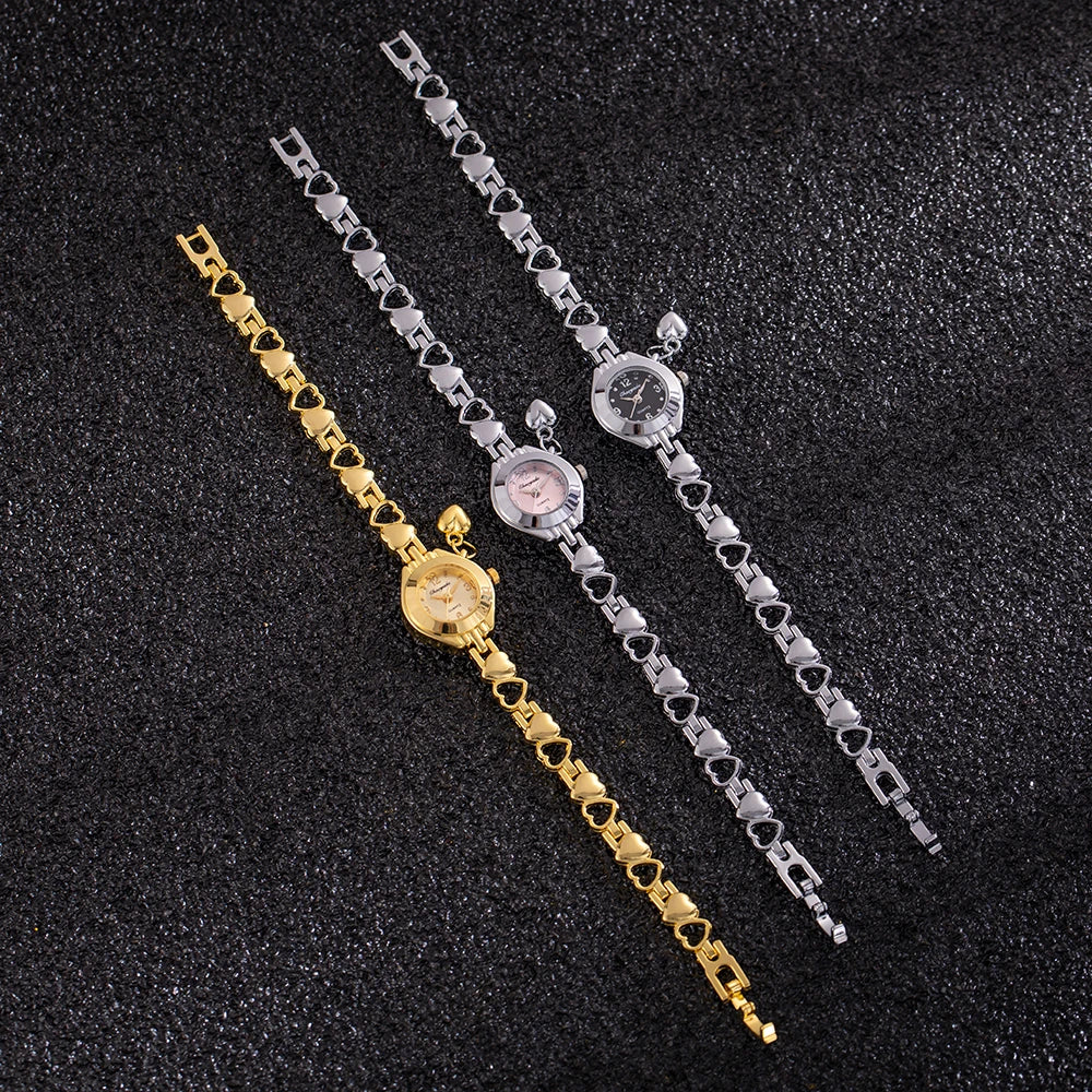 Simple Elegant Small Women's Watches Luxury Brand Gold Wrist Watches for Women Ladies Quartz Watches for Girls montre femme