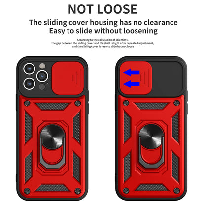 For iPhone 16 17 15 14 13 12 11 Pro Max Mini Plus Air Military Grade Bumpers Ring Cover Slide Camera Lens Protector Armor Case