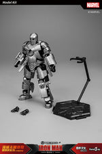 Fondjoy Marvel Iron Man MK1 Assemble Toy ABS Material First Generation Iron Man 1/12 Action Figures Toy Birthday Gifts for Boys