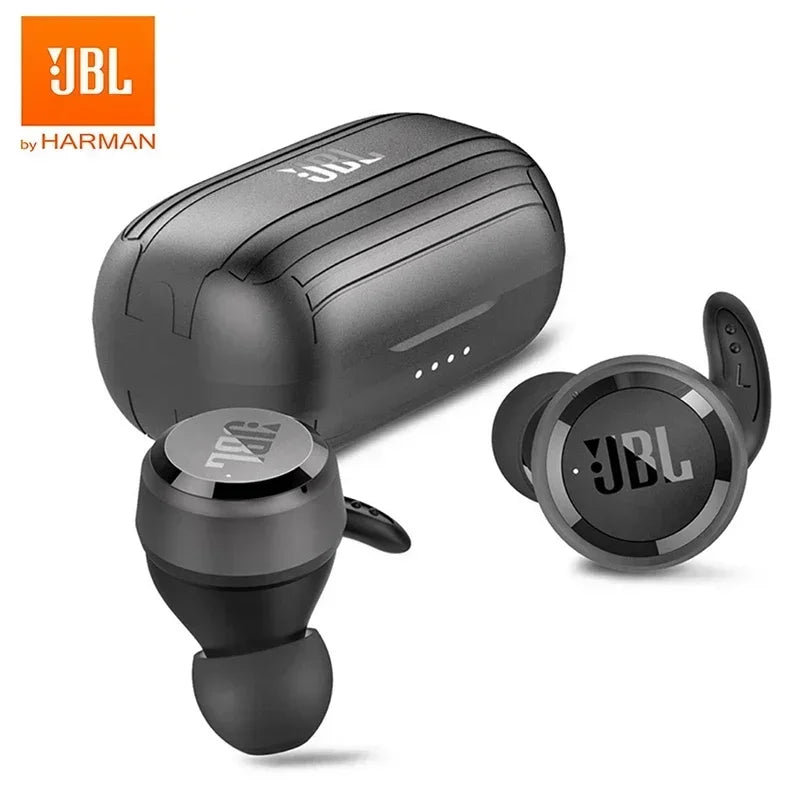 JBL T280 TWS Draadloze Bluetooth Oordopjes – Sportieve Waterdichte Oortjes met Microfoon, Diepe Bass en Oplaadcase
