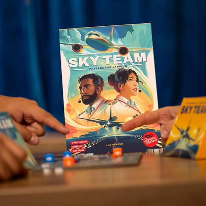 Scorpion Masqué, Sky Team, Board Game | Co-op Game | Ages 10+ | 2 players | 20 minutes