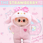 17cm  Doll Plush Dress Up Labubu Doll's Clothes Set Trendy and Cute Garment Suit Toys Dolls Accessories