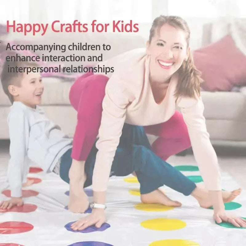 1 Set Twister Game Funny Kid Family Body Twist Move Mat Board Game Party Fun Board Games Party Game Family Game