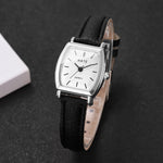 Women's Watch Fashion Small Arabic Quartz Watches Leather Band Wristwatches