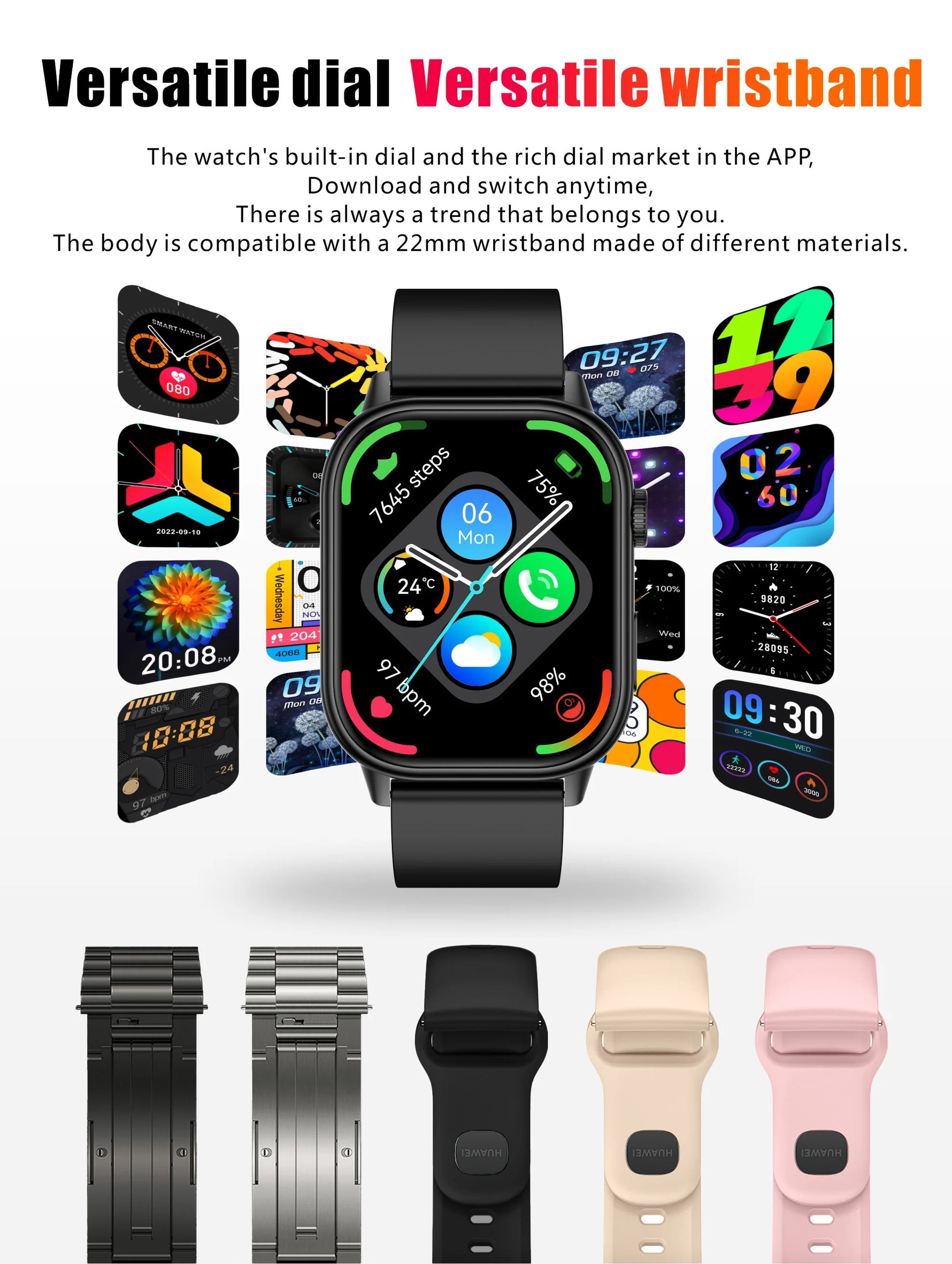 LIGE 2025 For Android IOS GPS Smart Watch Women 2.01