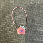 17cm Labubu Doll Clothes Set for Ropa Labubu Macaron Dolls JK Pleated Skirt with Camera and Shoes