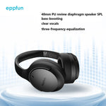 eppfun LE Audio Over Ear Bluetooth 5.4 Headphones with mic,Aptx Lossless/LC3/Auracast Headset for Music Gaming TV Watching QC308