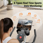 ROBORE CBE20 Stationary Exercise Bike, 136kg Capacity, Silent Belt Drive, Comfort Seat & iPad/Bottle Holders