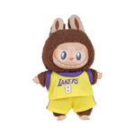 Labubu Only Selling Clothes 17cm First Second Generation Labubu Basketball Clothes Cute Doll Decoration Handmade Doll Clothes