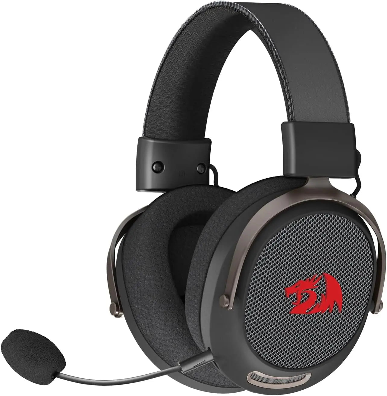Redragon H858 3-Mode Wireless Gaming Headset 7.1 Surround Sound 53 mm Drivers Noise-canceling Microphone Over-Ear Headphones