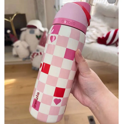 Owala 24OZ/32OZ Stainless Steel Vacuum Insulated Sports Water Bottle, Perfect Companion for Your Outdoor Adventure