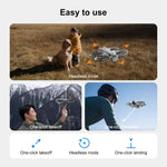 V666 Mini Rc Drone 8K HD 4ch 6-Axis Headless Mode Helicopter 360° Flip Remote Control Quadcopter Toys Mini Drone Fors Kid Gifts