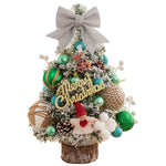 45cm Glitter Tabletop Mini Christmas Tree Add Atmospheres Xmas Tree Decor For Bedroom Home Party Office Home Desktop Ornaments