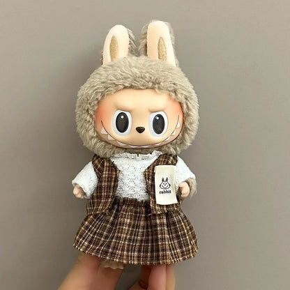 Latest Labubu Accessories Clothes Designer Suitable for V1 V2 V3 Labubu Pendants Cute Personality Fashion Birthday Gift