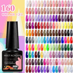20pc Nail Gel Polish Set HEMA Free All-season Nails Long Lasting Soak Off Varnishes Kit for Manicure DIY UV/LED Gel Desgin
